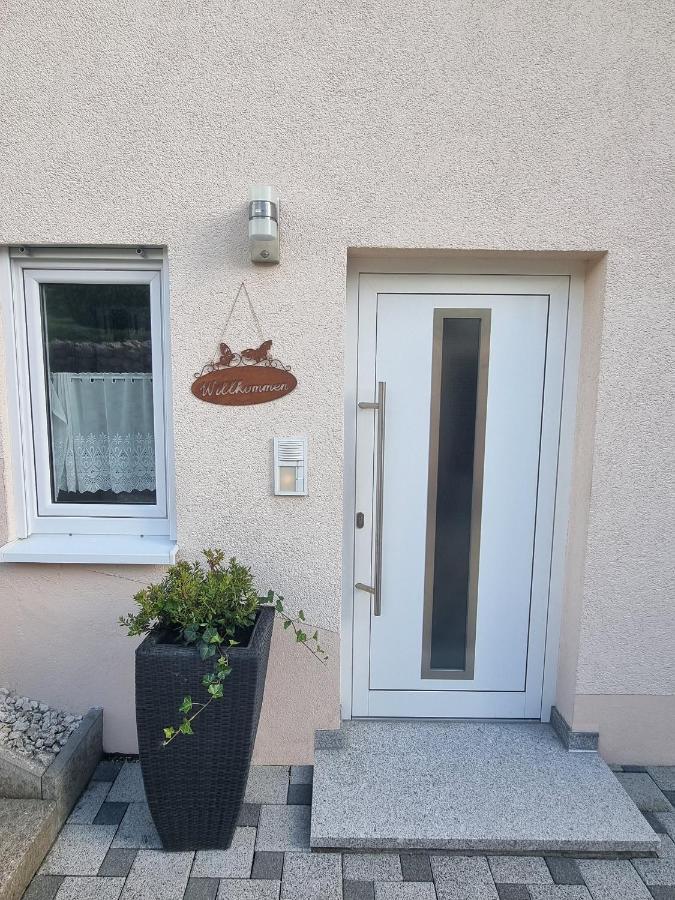Ferienwohnung Biosphaerenblick Münsingen Dış mekan fotoğraf