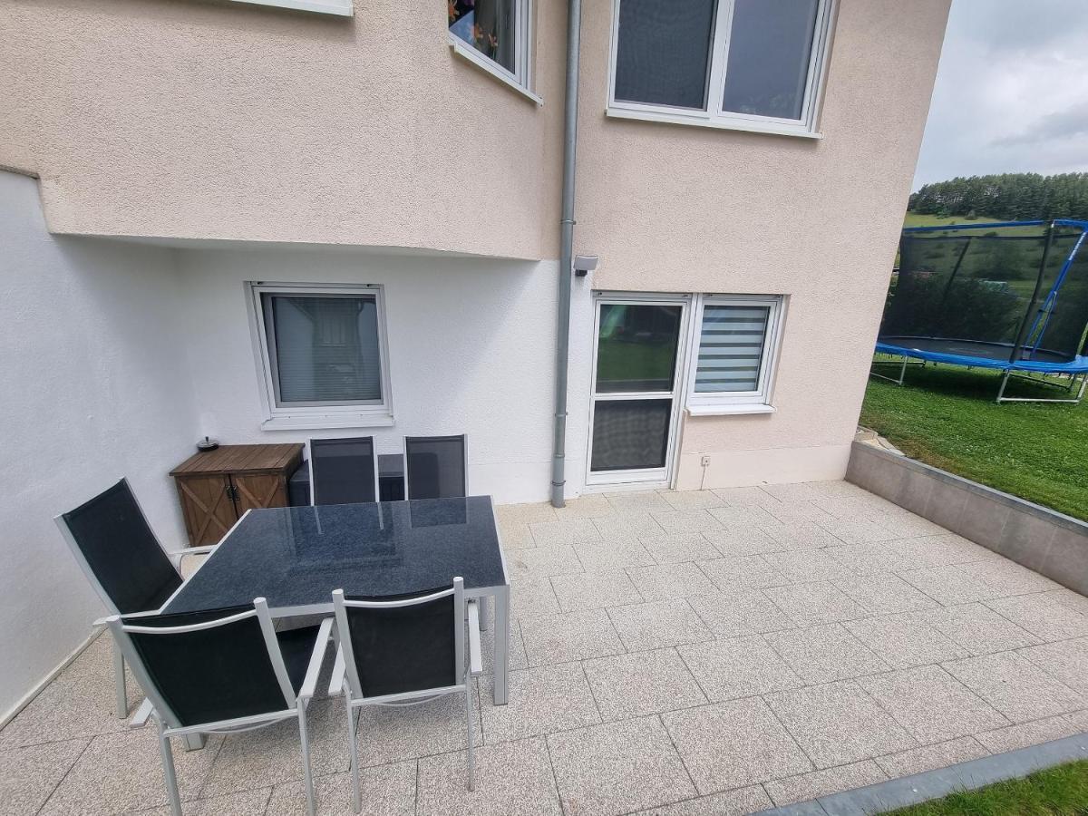Ferienwohnung Biosphaerenblick Münsingen Dış mekan fotoğraf