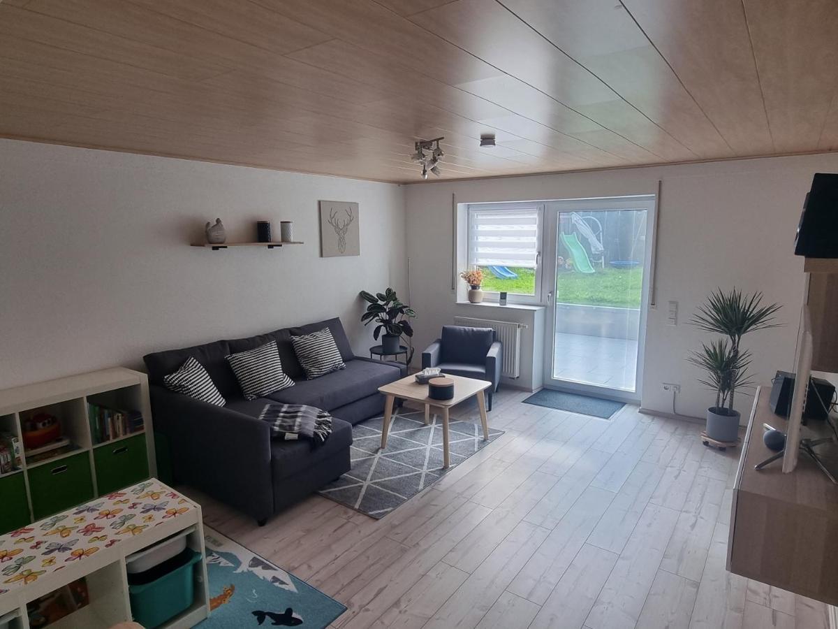Ferienwohnung Biosphaerenblick Münsingen Dış mekan fotoğraf