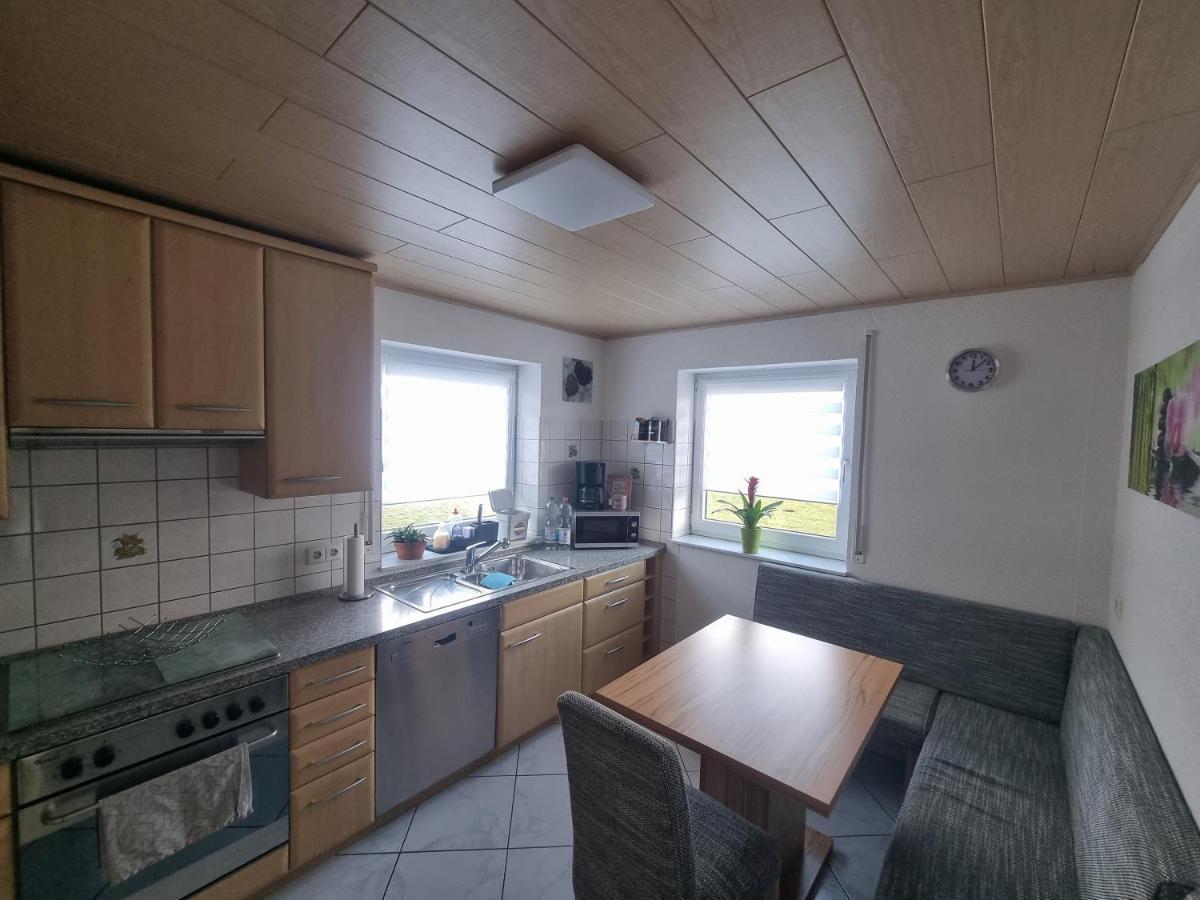 Ferienwohnung Biosphaerenblick Münsingen Dış mekan fotoğraf