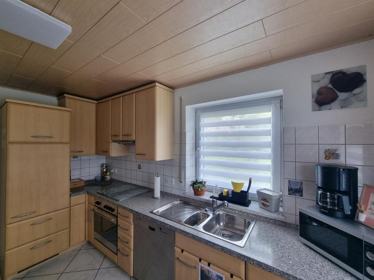 Ferienwohnung Biosphaerenblick Münsingen Dış mekan fotoğraf