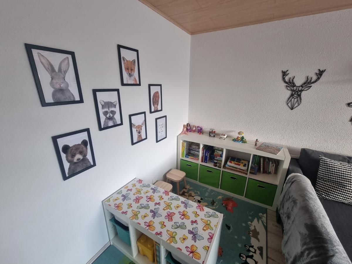 Ferienwohnung Biosphaerenblick Münsingen Dış mekan fotoğraf